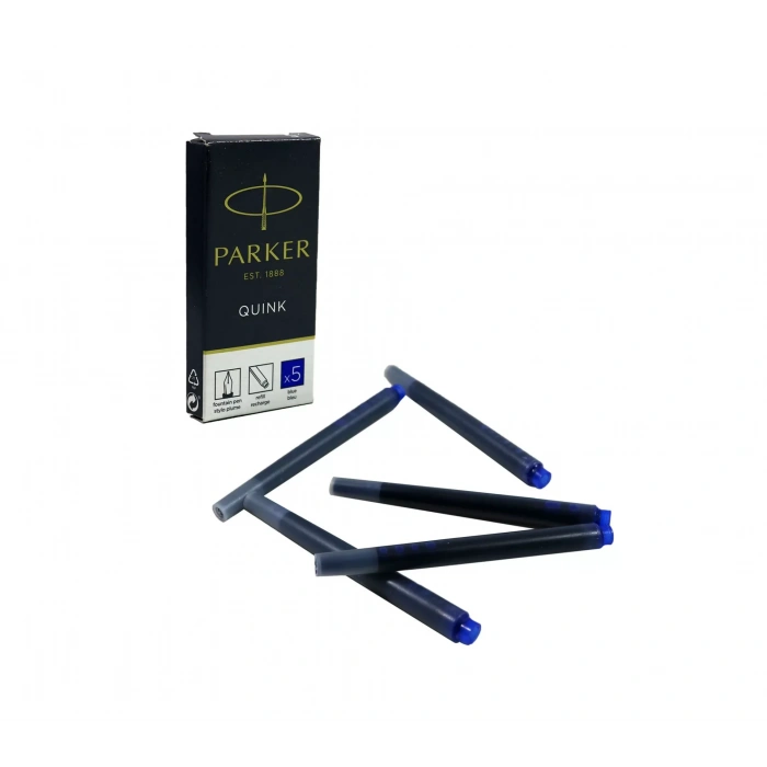PARKER MAVİ 5 Lİ DOLMA KALEM TÜPÜ 116240/1950384