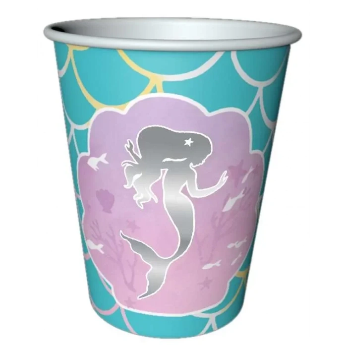 Parlayan Deniz Kızı 8 Li Bardak