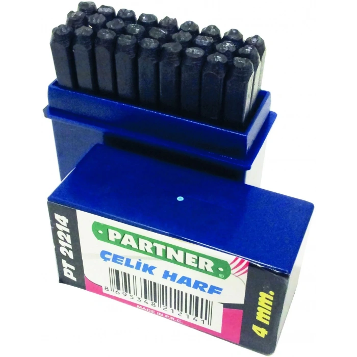 Partner Çelik Harf 10 Mm (27 Parça)