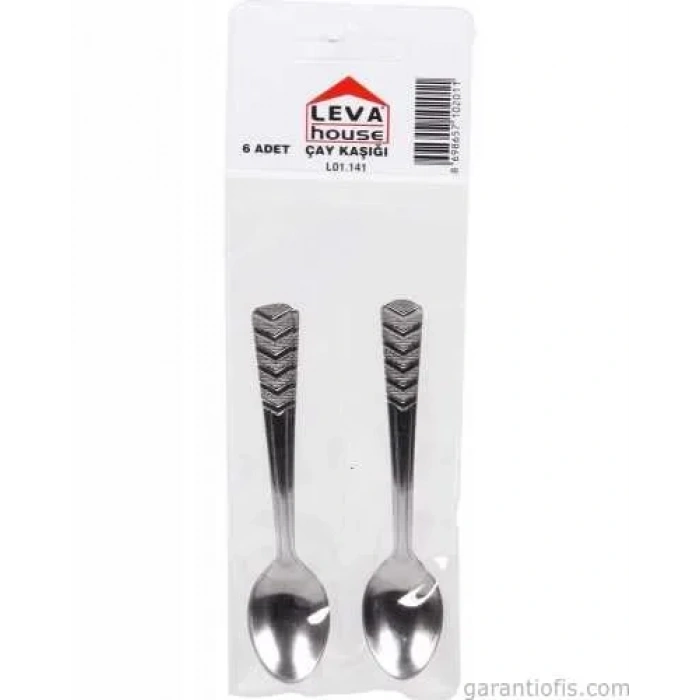 Paslanmaz Metal Çay Kaşığı (12 Li Paket)