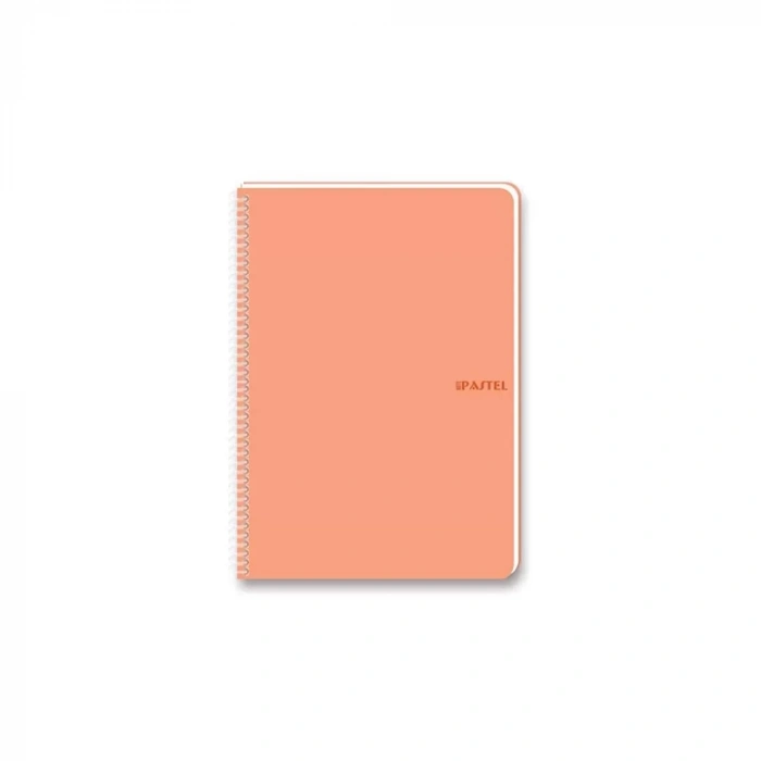 Pastello A4 80 Yp. Spiralli PP Kapak Çizgisiz Defter 540930-99