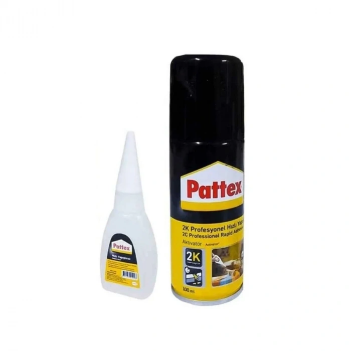 Pattex 2k Hızlı Yapıştırıcı 100+25ml