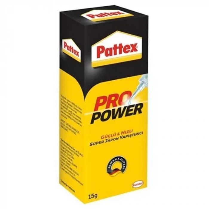 Pattex Süper Japon Pro Power Yapıştırıcı 15gr