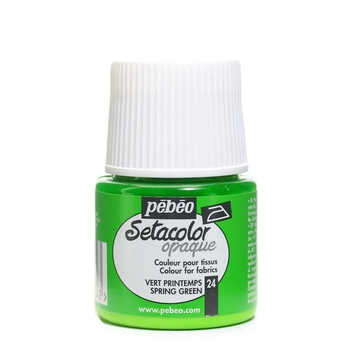 Pebeo Setacolor Opak Kumaş Boyası 45ml 24 Spring Green