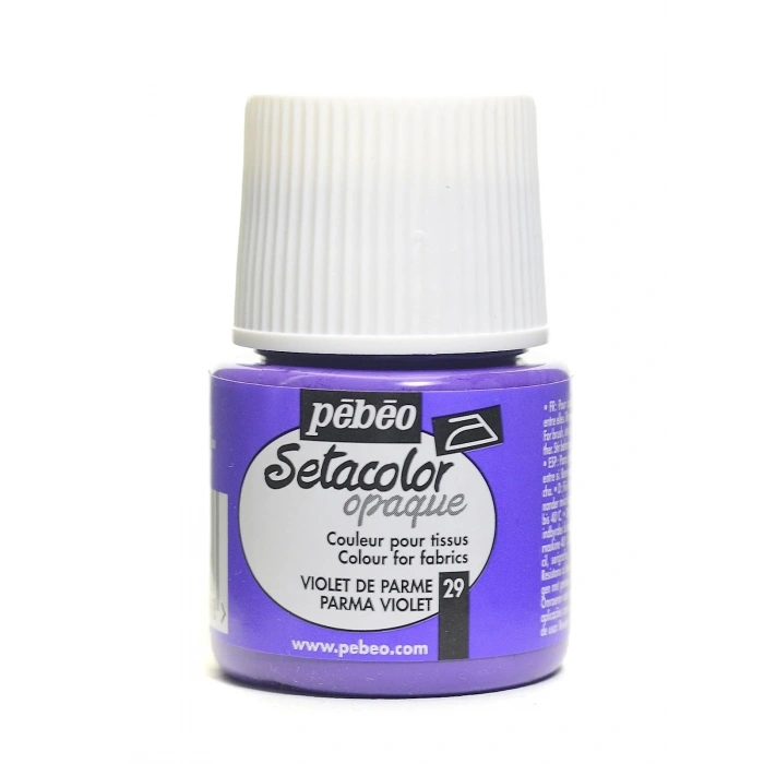 Pebeo Setacolor Opak Kumaş Boyası 45ml 29 Parma Violet