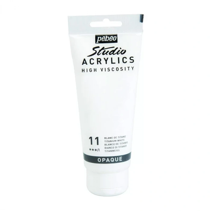 Pebeo Studio Akrilik Boya 11 Titanium White 100ml