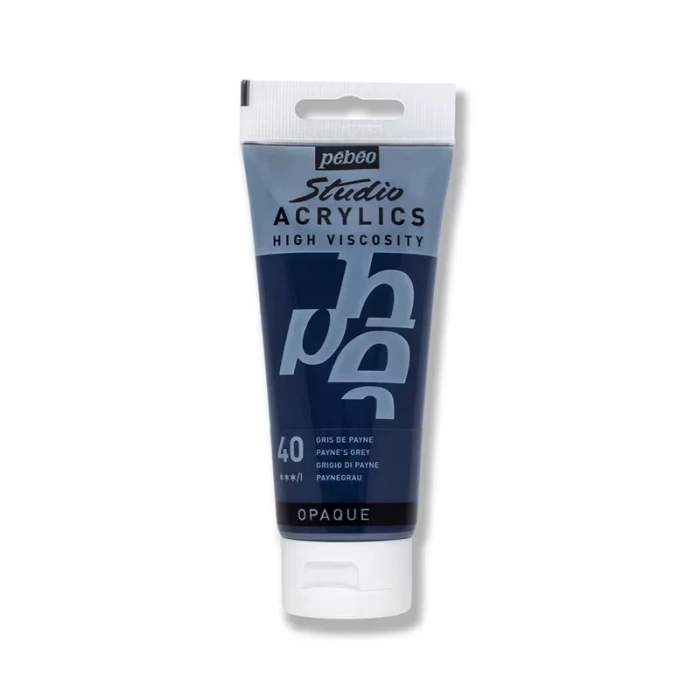 Pebeo Studio Akrilik Boya 40 Paynes Grey 100ml