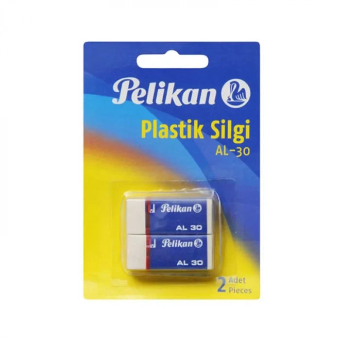 Pelikan Al-30 Plas Beyaz Silgi 2li Blister (619635)
