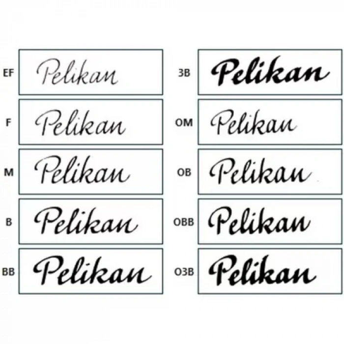 Pelikan Dolma Kalem Pura P40 Gümüş-siyah