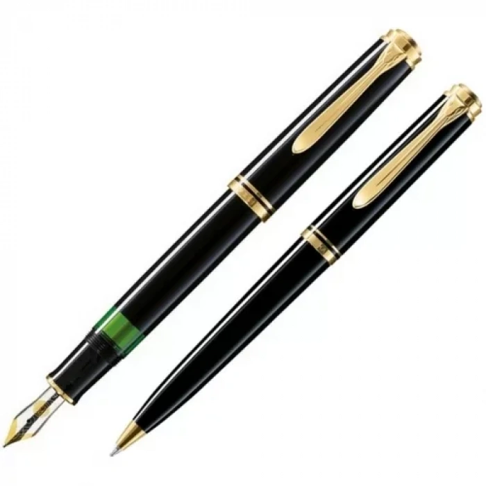 Pelikan Dolma + Tükenmez Kalem Souveran Mk300 Siyah