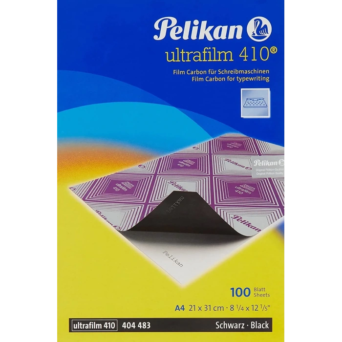 Pelikan Karbon Kağıdı A4 Ultrafilm 410 Siyah