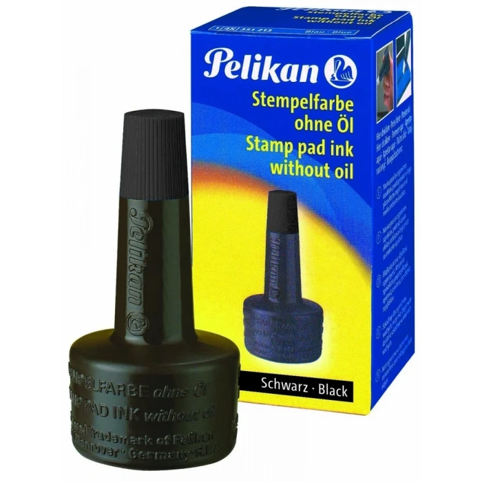 Pelikan Siyah Istampa Mürekkebi (30 ml)