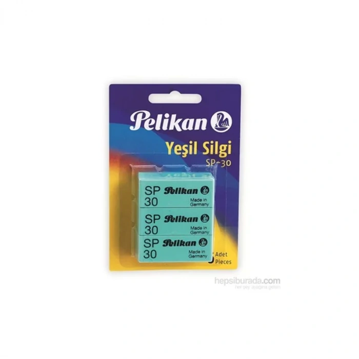 PELİKAN SP-30 YEŞİL SİLGİ 6LI BLİSTER (601823)