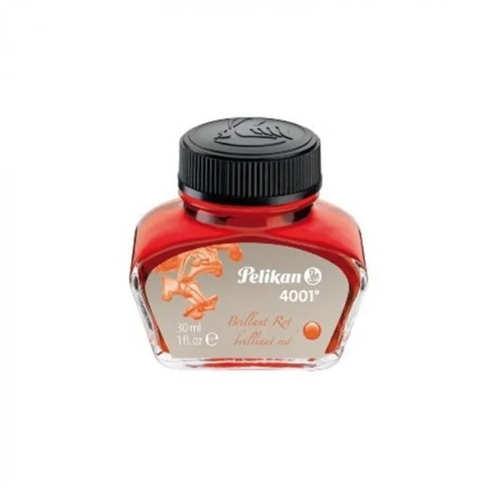 PELİKAN YAZI MÜREKKEBİ KIRMIZI 30ml (4001) 301036