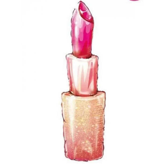 Pembe Ruj Şekilli Folyo Balon 120 Cm