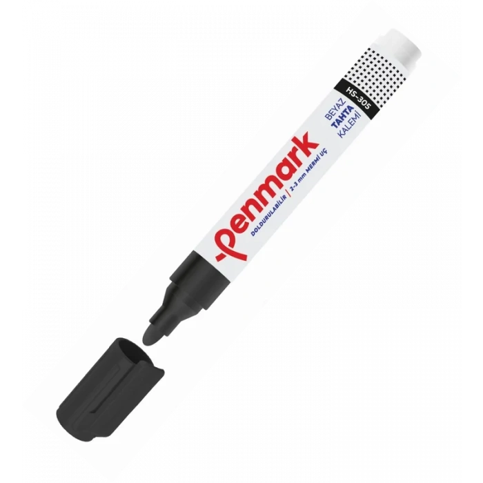 PENMARK HS-305-01 BEYAZ TAHTA KALEMİ SİYAH