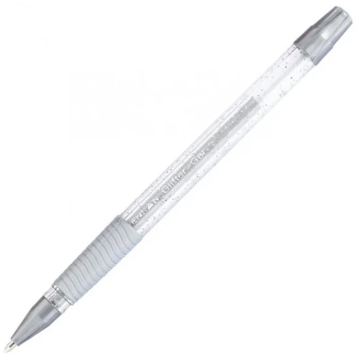 Pensan Glitter Gel Simli Jel Kalem GÜMÜŞ