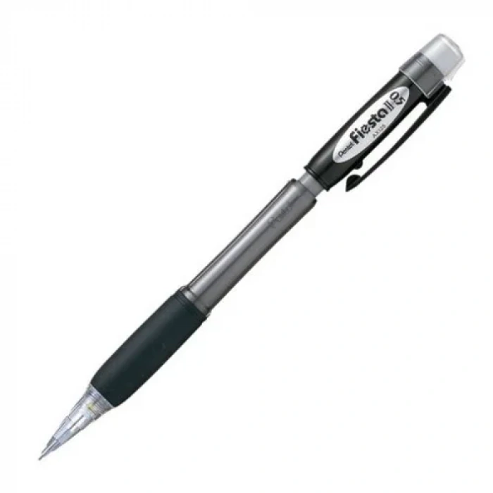 Pentel Ax125-a Kauçuk Tutaçlı Versatil Fıesta 0,5mm Siyah