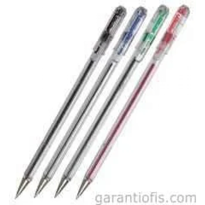 Pentel BK77 SuperB Yeşil Çelik Uçlu Tükenmez Kalem (0,7 mm)