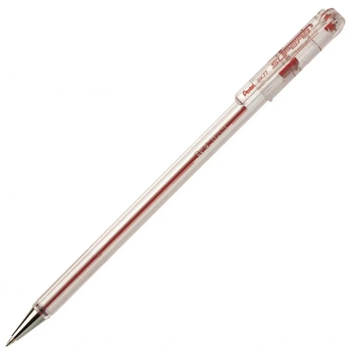 Pentel BK77 Yağ Bazlı Roller Tükenmez Kalem KIRMIZI