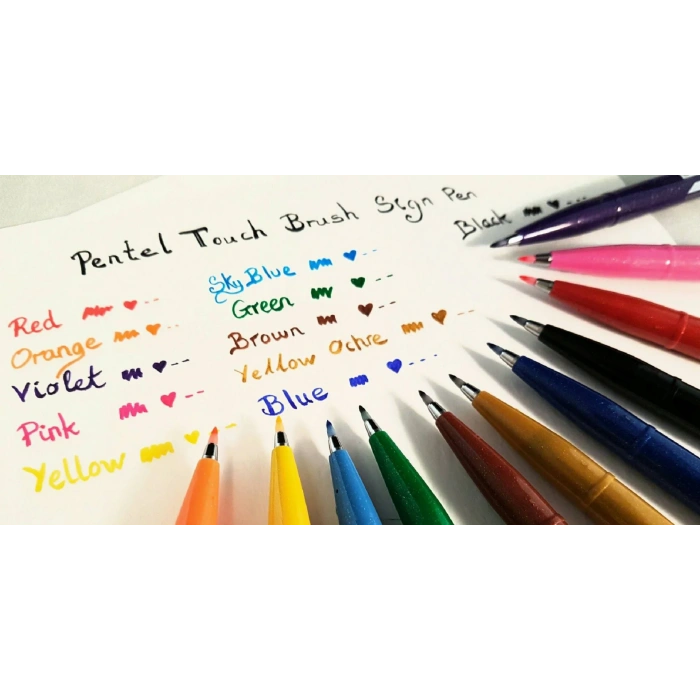 Pentel Fude Touch Brush Sign Pen