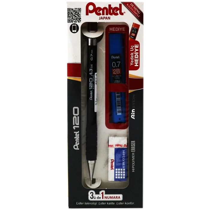 Pentel Versatil Kalem Okul Seti 0.7mm