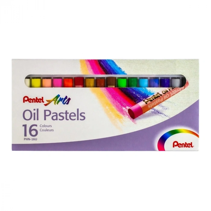 Pentel Yağlı Pastel Boya 16lı