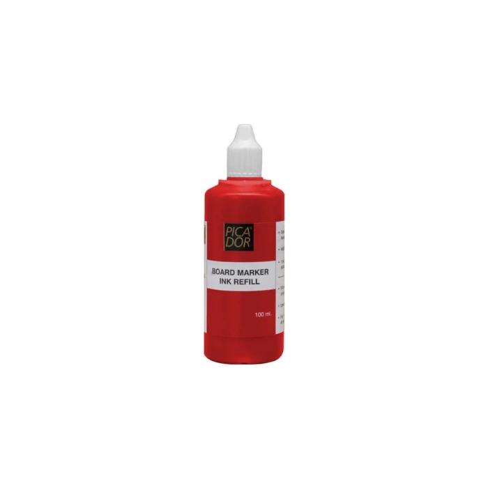 Picador 196 Board Marker Mürekkebi 100 ml Kırmızı