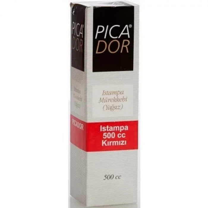 PİCADOR ISTAMPA MÜREKKEBİ KIRMIZI 50cc