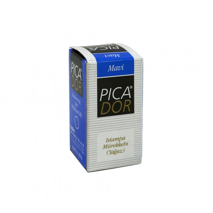 PİCADOR ISTAMPA MÜREKKEBİ MAVİ 30cc KE 002