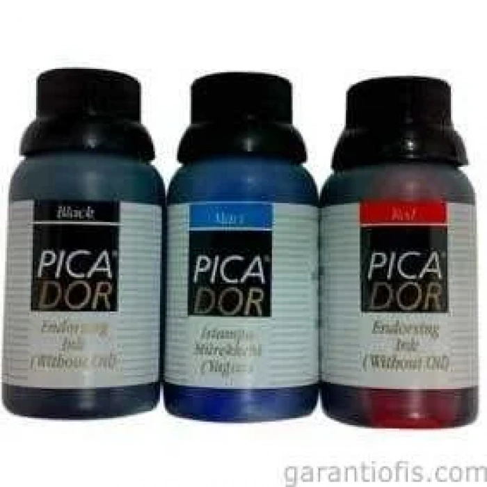 Picador Mavi Istampa Mürekkebi Yağsız 30cc