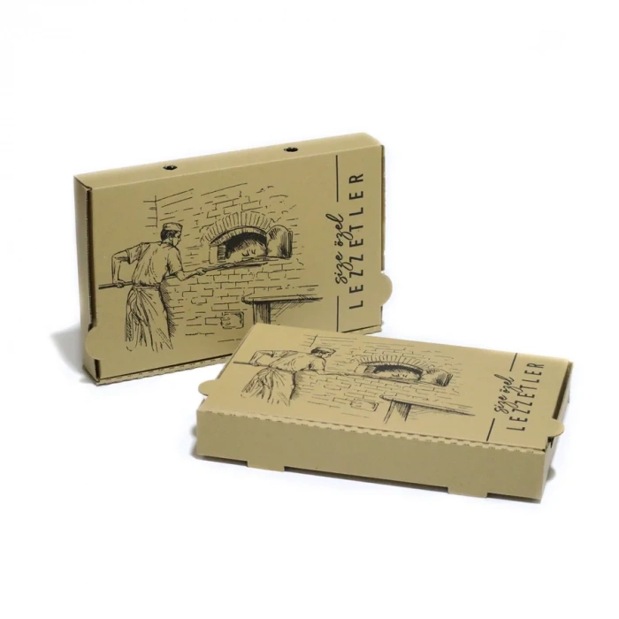 Pide Kutusu 28x18x4 Cm - 100 Adet