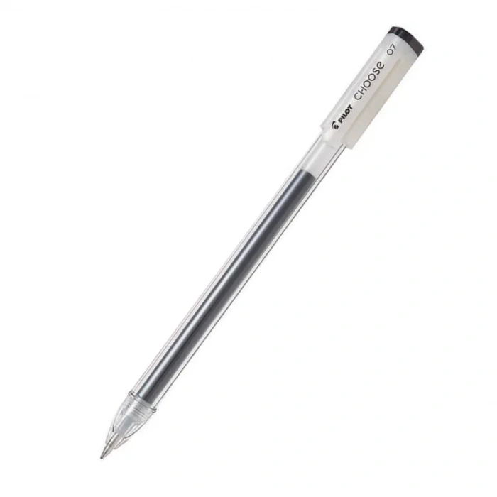 PİLOT CHOOSE JEL KALEM 0.7 SİYAH-KIRMIZI 2Lİ BLİSTER (40000734) (CH-7-SK-BL2)