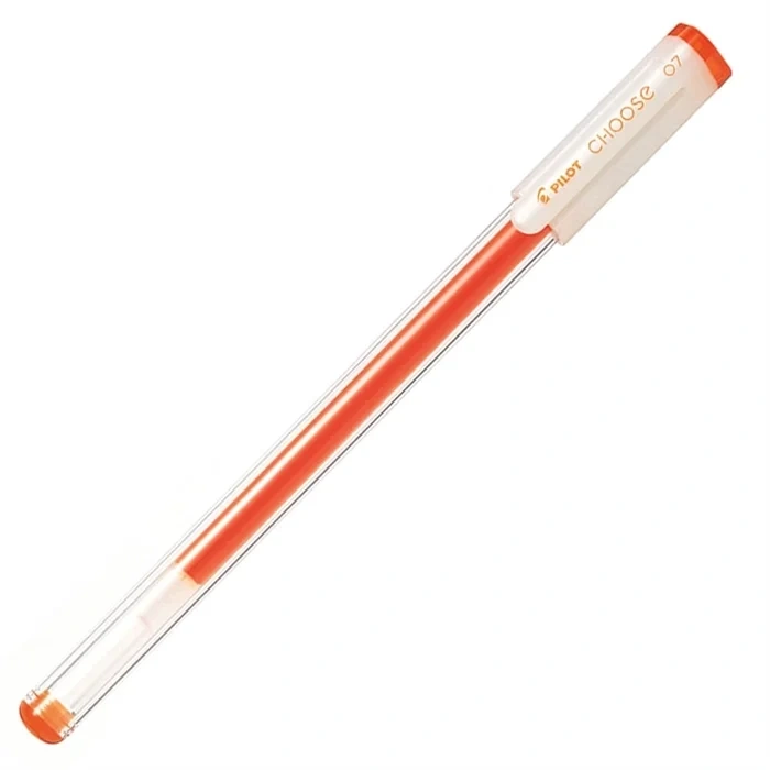 Pilot Choose Jel Roller Kalem Turuncu (0,7mm)