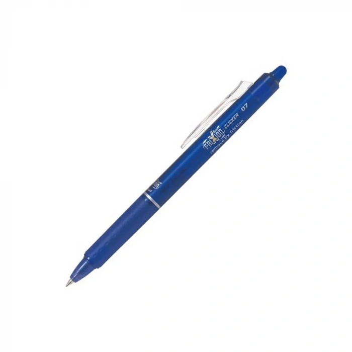 Pilot Frixion Ball Clicker Roller Kalem 0.7 mm Mavi