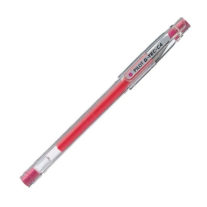 Pilot Gtec C4 İğne Uçlu Kırmızı Jel Roller Kalem (0.4mm)