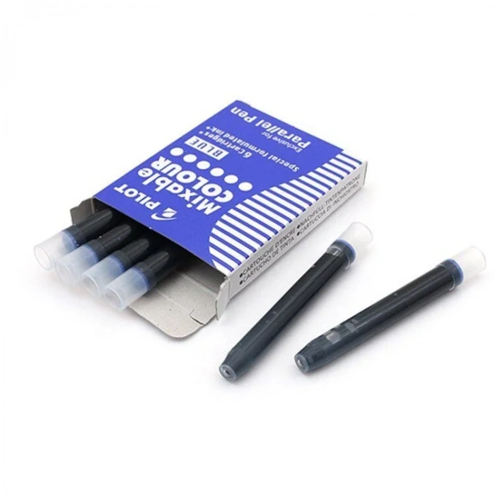 Pilot Parallel Pen Orjinal Kartuş Mavi 6 Adet