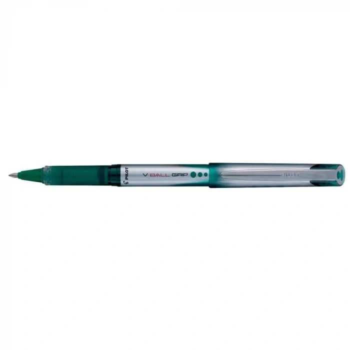 Pilot V-Ball Grip Roller Kalem Yuvarlak Uç 0.7 mm Yeşil