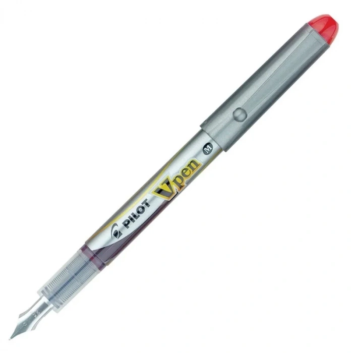 Pilot V-pen Silver Dolma Kalem Kırmızı (51002050) (svp-4m-r)