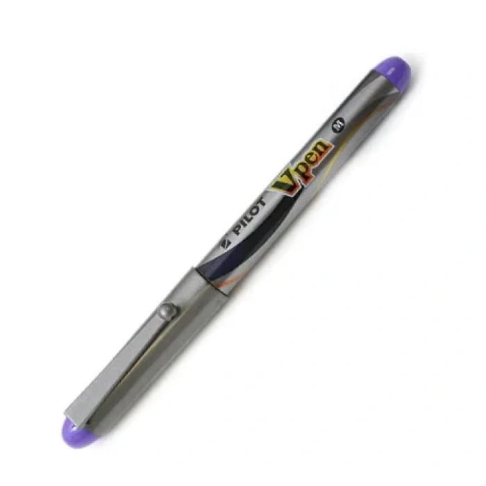 PİLOT V-PEN SİLVER DOLMA KALEM MOR (51004103) (SVP-4M-V)