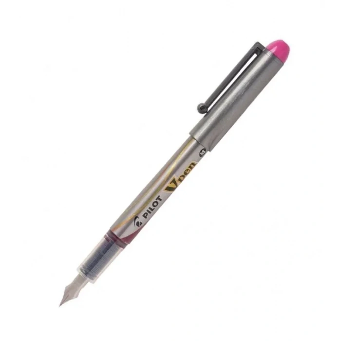 Pilot V-pen Silver Dolma Kalem Pembe (51004278) (svp-4m-p)