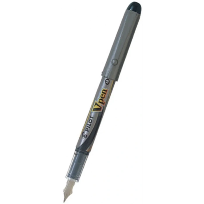 Pilot V-pen Silver Dolma Kalem Siyah (51001847) (svp-4m-b)