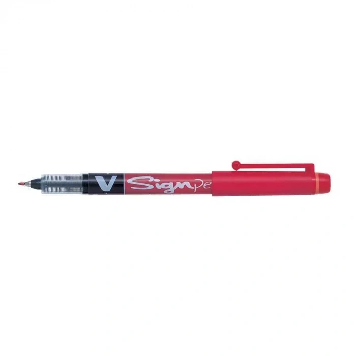 Pilot V-signpen İmza Kalemi Kırmızı