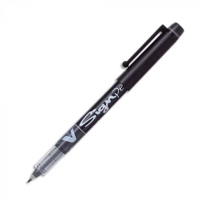 Pilot V-signpen Siyah Fiber Uçlu Çizim Ve İmza Kalemi