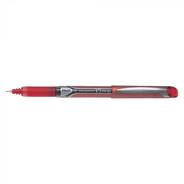 Pilot V5 Grip Hi-Tecpoint İğne Uçlu Roller Kırmızı