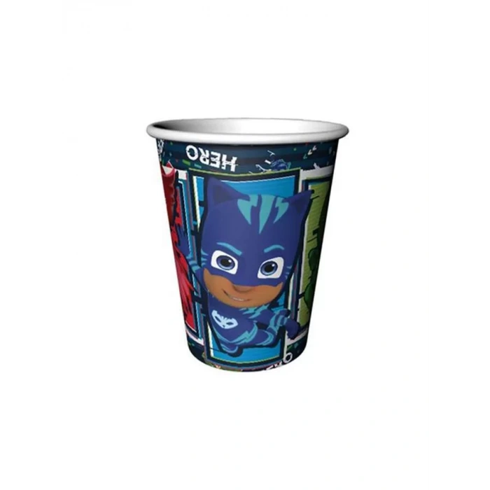 Pj Mask 8 Li karton Bardak