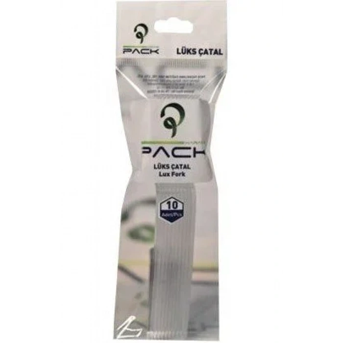 Plastik Çatal Lüks 10 lu