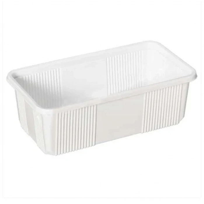 Plastik Dondurma Kabı Beyaz 1000 Gr ( 500 Adet )