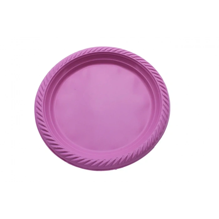 Plastik Renkli Tabak 10 lu.