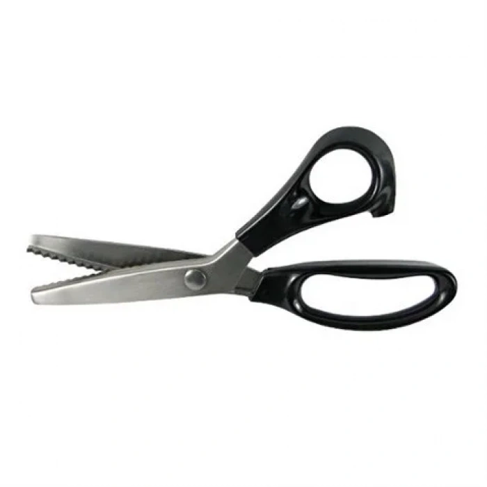 Plastik Saplı Sürfile Zikzak Makası 20cm / 330-7